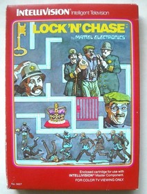 Intellivision Lot4 Lock N Chase Night Stalker Royal Dealer Armor Complete Tested