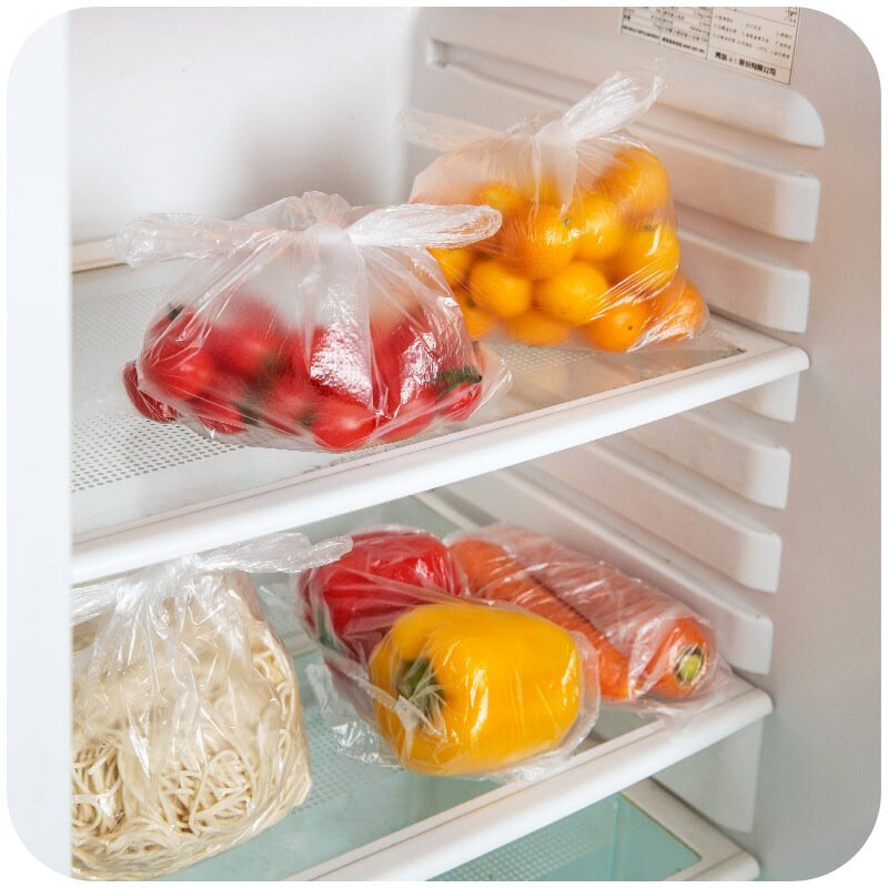 Food Bag Ryhampaper Plastic Produce Bags, 12" X 20", Food Storage Bags, 350 Bags Per Roll 1 Roll Plastic Bag - Foto 9