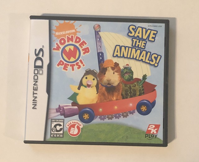 Wonder Pets Save the Animals (Nintendo DS, 2008) - Complete - FREE