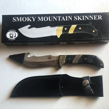 Chipaway Cutlery Smokey Mountain Skinner 9” Overall Length w/Leather Sheath