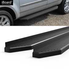 APS Running Board Black 6" Fit Dodge Durango Aspen 04-10