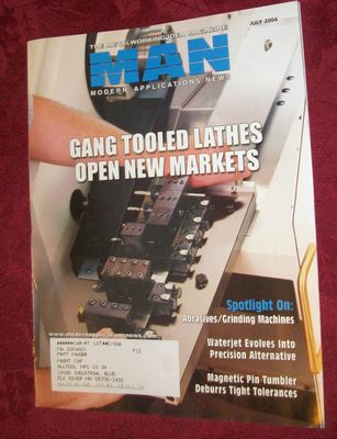 MAN Modern Application News Magazine (July 2004),  English, Back Issue