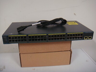 Cisco Catalyst 2960 Series Ethernet Switch 24-Port Router WS-C2960-24TT-L