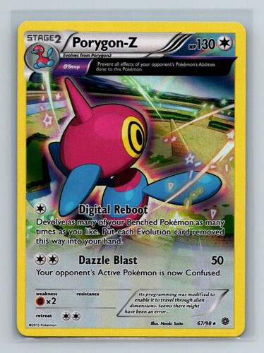 Porygon-Z 67/98 XY - Ancient Origins Reverse Holo Rare | eBay