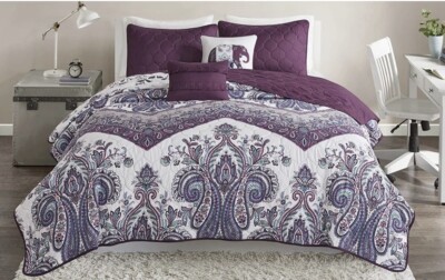 Intelligent Design Tulay 4 Piece Coverlet Bedding Set Twin XL Brand New