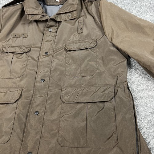 Blauer Jacket Mens 50R Gore-Tex Brown Full-Zip Cruiser Trooper Waterproof Zip - Picture 6 of 22