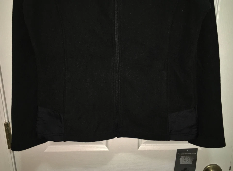 SNOZU Platinum Collection Performance Black Hoodie Jacket NEW Womens Sz S M L - Image 4 of 4