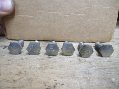 1928-1931 Ford Starter Drive Head Screws 5/16'' Stamped BENDIX (lot of 6)  NOS IK