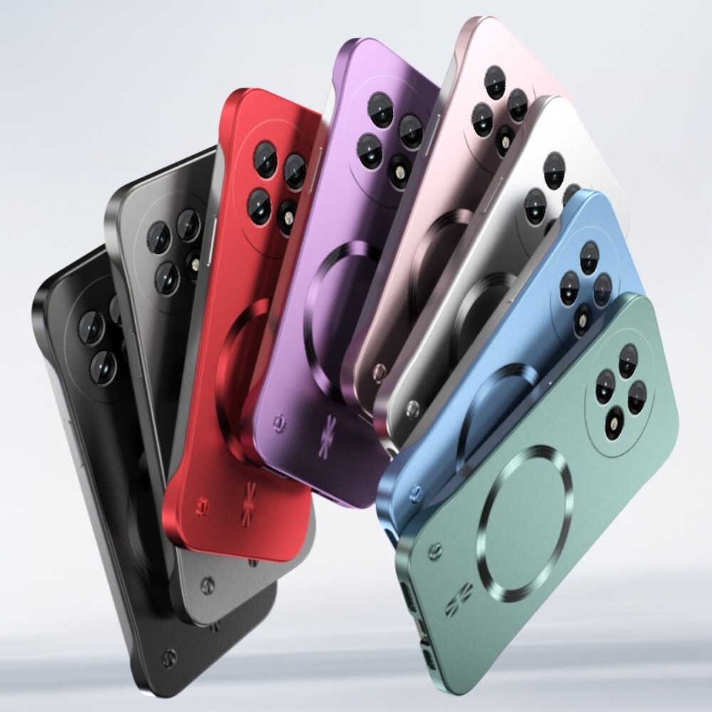 For Oneplus 15 13 12R 11 Ultra Thin Hard PC Magnetic Frameless Phone Case Cover