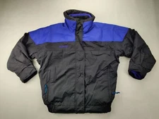 Columbia Bugaboo Wmn's Small Black/Purple Full Zip/Snaps Winter Jacket