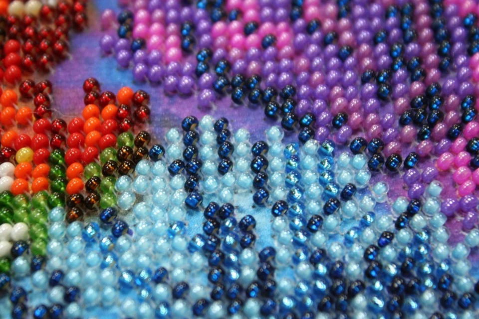 DIY Bead Embroidery Needlepoint Kit "Edem " Stitching Handmade Beadwork - Image 2 of 4