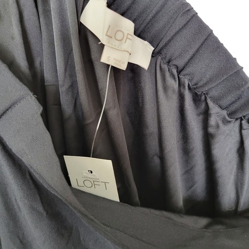 LOFT Off The Shoulder Dress Tie Cuff Sleeves Shift Dress Small - Picture 8 of 9