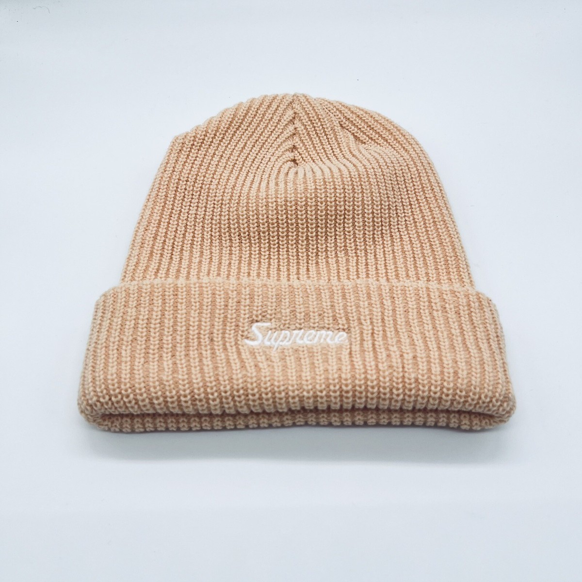 Supreme Loose Gauge Beanie Beige SS21 | eBay Supreme Loose Gauge Beanie Beige SS21 | eBay