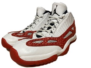 men's air jordan 11 retro low gym red