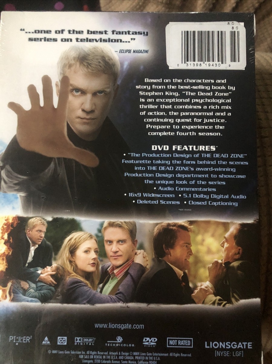 The Dead Zone w/ Anthony Michael Hall - Complete 4th Season *DVD