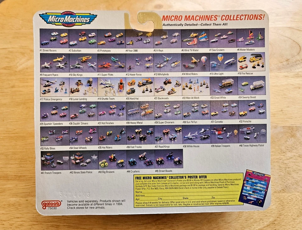 1993 Micro Machines - Creature Carriers # 24 Swamp Beast Collection (Brand New) - Image 3 of 4