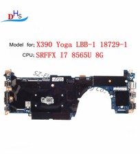 02HM828 For Lenovo ThinkPad X390 Yoga Motherboard LBB-1 18729-1 i7-8565U 8G
