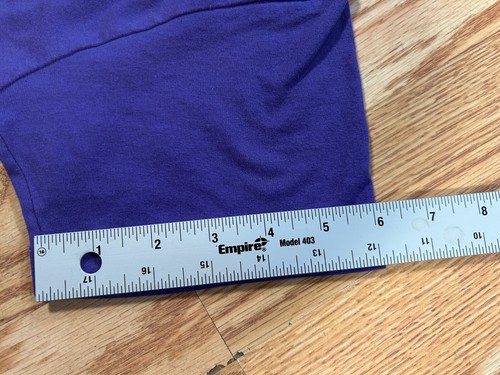 Vintage 1992 Jurassic Park Logo Movie Purple Shirt Kids size Large Promo Shirt - Picture 11 of 11