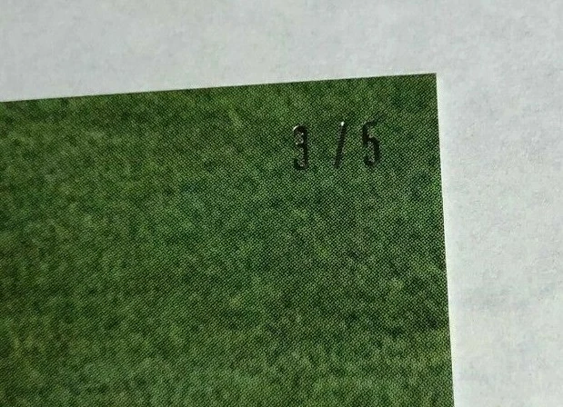 2020 Topps Now YU DARVISH ORANGE SP #3/5 Made SSP Cubs #99 (No Hitter into 7th) - Image 2 of 2