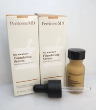 PERRICONE MD FOUNDATION SERUM BEIGE LIGHT-MEDIUM/NEUTRAL 0.3OZ 2PC EXP:07/2025