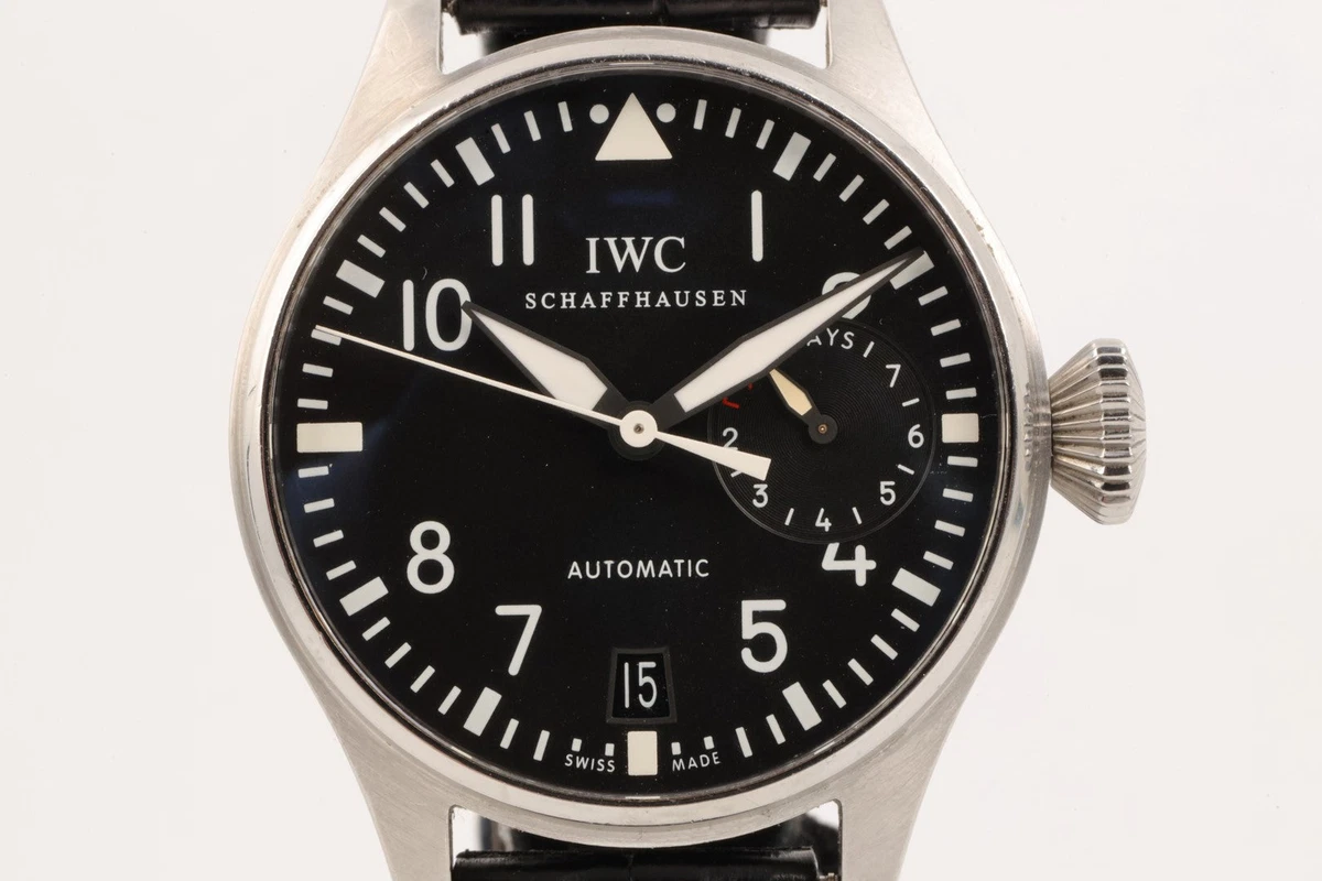 IWC Big Pilot 5004 7 Day Power Reserve Stainless Steel 46mm Men s