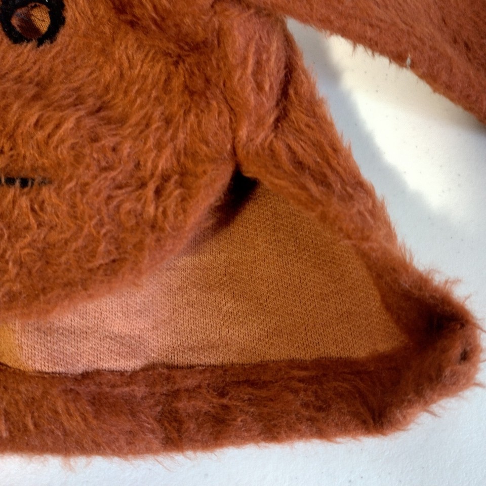 Vintage Handmade Youth Teen Dog Mask Halloween Costume Theater Play