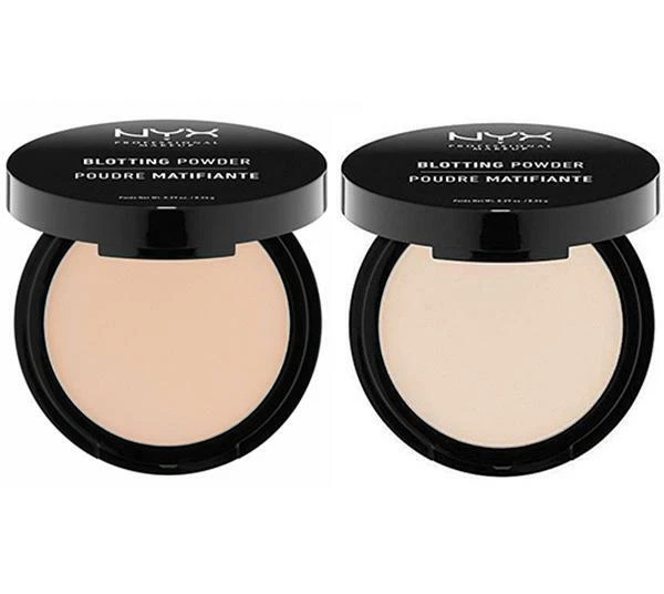 NYX Professional Make Up Blotting Pressed Powder For Shine Control. LIGHT BLP01 - Image 4 of 4