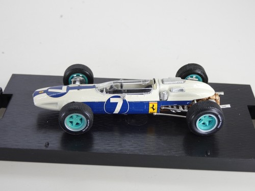Brumm Ferrari 158 Formula 1 1964 GP Messico J Surtees giocattolo auto da corsa in scatola - Foto 10 di 14