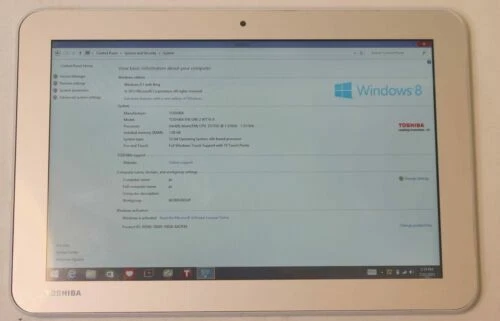 Toshiba Tablet/Laptop Convertible Tablets & eReaders