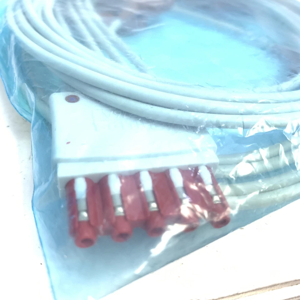 Philips M1976A Grabador de cable de plomo ECG REF 989803125881 Foto 2 de 2