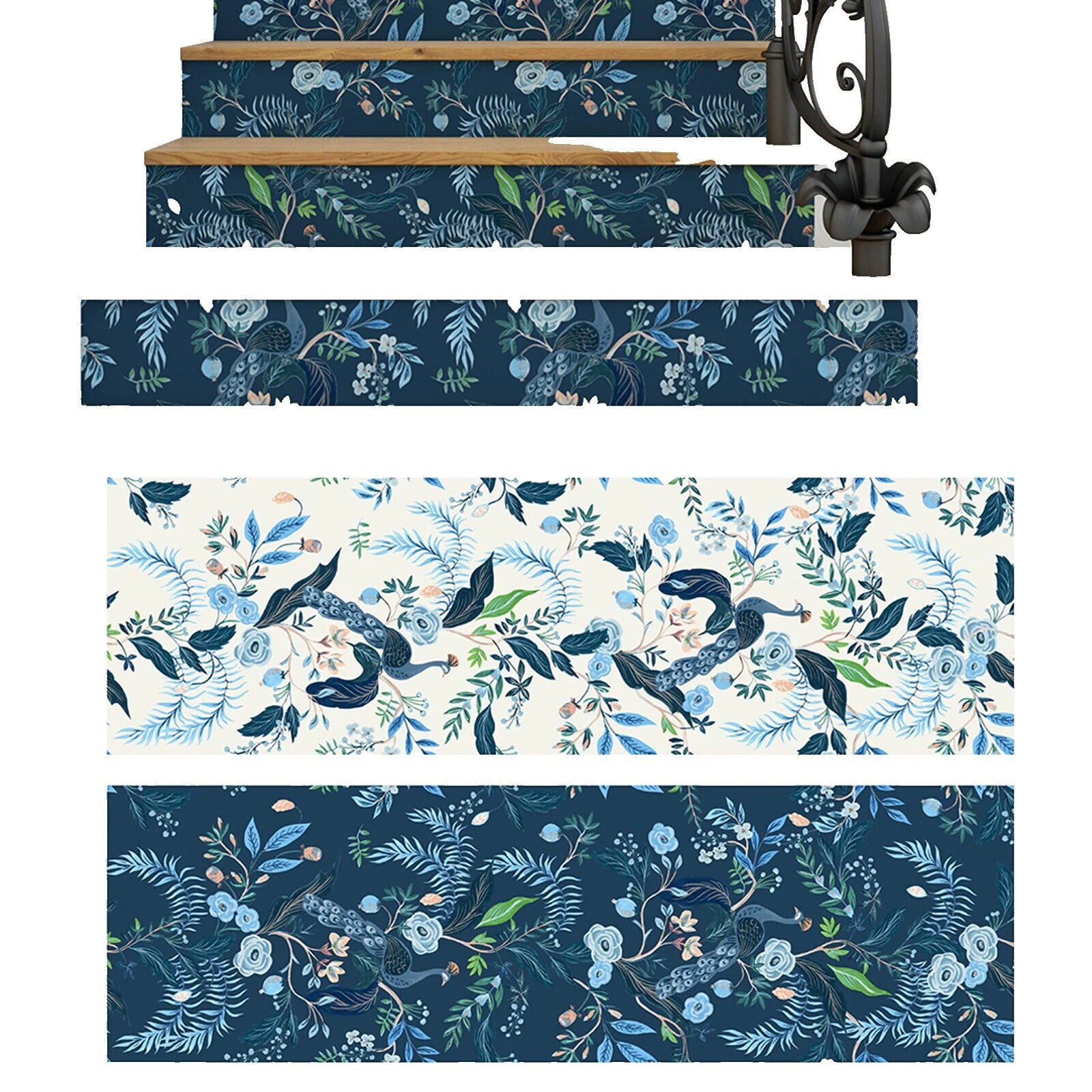 Vintage/Retro PVC Rollos y hojas de papel tapiz