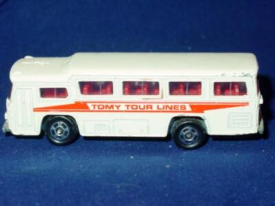 Vintage 1/148 TOMICA #41 FUJI SEMI-DECKER TYPE BUS ''TOMY TOUR LINES'' (EX)