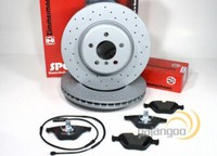 Zimmermann Sport Bremsscheiben Ø 348 Mm + BeläGe Vorne FüR BMW 5Er [F10 F11 F18]