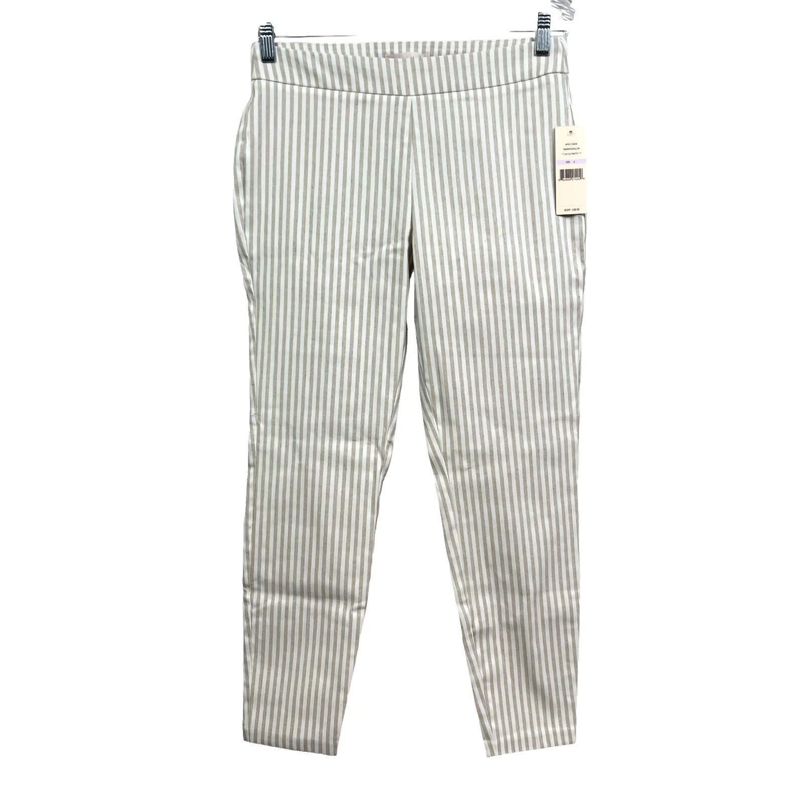 Nanette Lepore Striped Regular Size Pants for Women