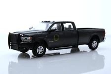 2020 Dodge Ram 2500, Yellowstone, Montana Livestock Truck 1:64 Diecast Model