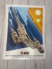 LEGO STAR WARS THE MANDALORIAN N-1 STARFIGHTER POSTER PRINT By JOE HOGAN