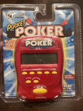 Vintage Radica Pocket Poker Draw Deuces Electronic Handheld Game 1997 NEW  9806