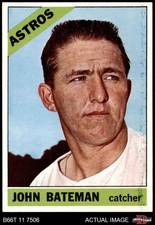1966 Topps #86 John Bateman Astros 7.5 - NM+