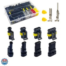 Pcs Waterproof Car Electrical Connector Terminals Automotive Electrical Wire ...