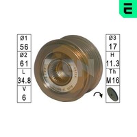 ERA Generatorfreilauf ZN5595 FüR VW Touareg 7P5 7P6 Phaeton 3D1 3D2 3D3 3D4 3D6