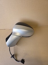 Vauxhall Zafira C Tourer N/s Passenger Door Mirror Wing Mirror Black Silver