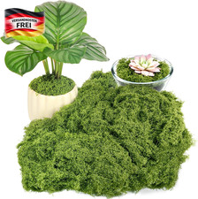 Künstliches Moos Bastel Deko für Gärten Wand Tisch Krippe Modellbau Hochzeit