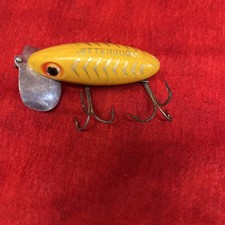 VINTAGE JITTERBUG FRED ARBOGAST FISHING LURE (w13)