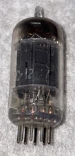 RCA Mil Spec JRC 12AX7 Black Plate Square Getter Vacuum Tube TV7 Tested Strong