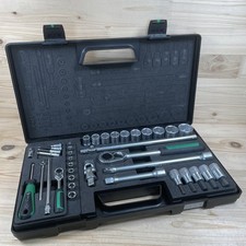 Stahlwille 40/52/27/11 Steckschlüssel-Garnitur 1/4; 1/2" Vierkant 38 Tlg. Koffer