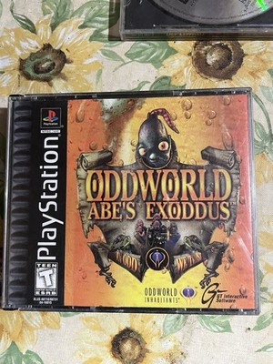 Oddworld: Abe's Exoddus Sony PS1 game  Complete Tested and Working!! READ !