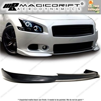 For 09-15 Nissan Maxima VIP St Street Style Front Bumper Lip Chin Splitter Kit