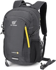 SKYSPER Small Hiking Backpack, 20L Lightweight Travel 20L, Lantc20-darkgray