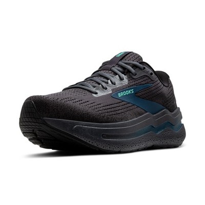 Brooks Men s Ghost Max 2 Neutral Running Shoes - Ebony/Cockatoo/Blue - 11.5 Wide