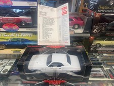PRISTINE MIB 1970 CHALLENGER R/T VANISHING POINT WHITE/BLACK ERTL 1:18 FREE SHIP